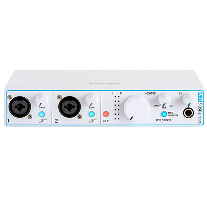 Arturia MiniFuse 2 OTG USB C Dual Audio Interface with Software Suite Included