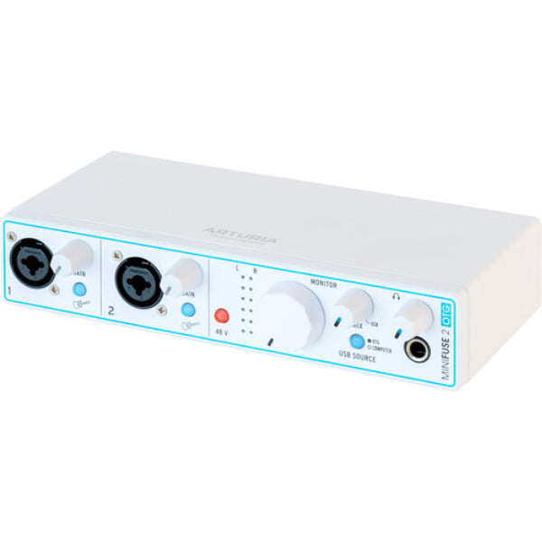 Arturia MiniFuse 2 OTG USB C Dual Audio Interface with Software Suite Included