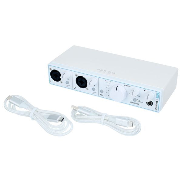 Arturia MiniFuse 2 OTG USB C Dual Audio Interface with Software Suite Included