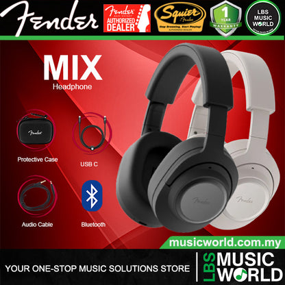 Fender Audio MIX Wireless Monitor Hybrid Active Noise Cancelling Headphones