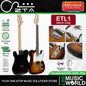 ZTA ETL1 Telecaster Electric Guitar Package with Amplifier Bundle Set