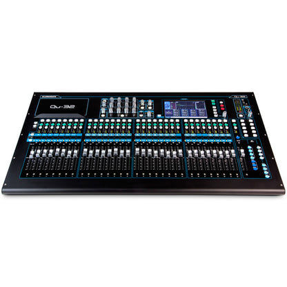 Allen & Heath QU-32 32 Channel Digital Mixer With Full Colour Touchscreen - Chrome Edition