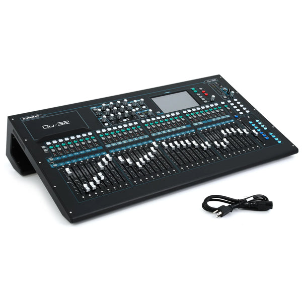Allen & Heath QU-32 32 Channel Digital Mixer With Full Colour Touchscreen - Chrome Edition