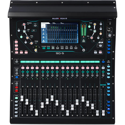 Allen & Heath SQ-5 48-Channel Compact Digital Mixer With 7 Inch Touchscreen (SQ5 SQ 5)