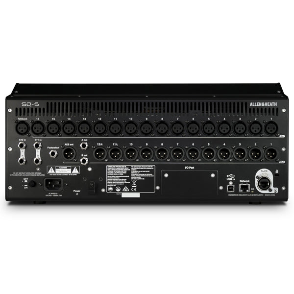 Allen & Heath SQ-5 48-Channel Compact Digital Mixer With 7 Inch Touchscreen (SQ5 SQ 5)