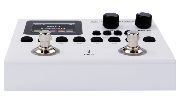 SORAN Dual Stomp Pedal Amp Modeling Multi Effects Electric Guitar And Bass Processor