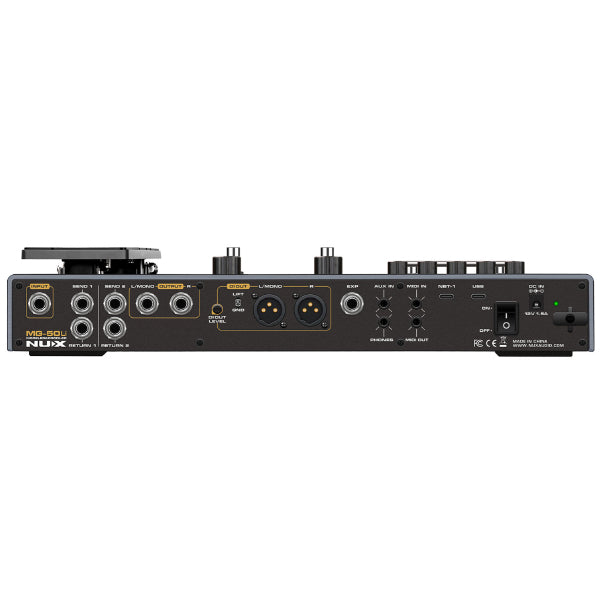 Nux MG-50Li Amp Modeler Multi Effects Electric Guitar Processor Pedal (MG50Li)