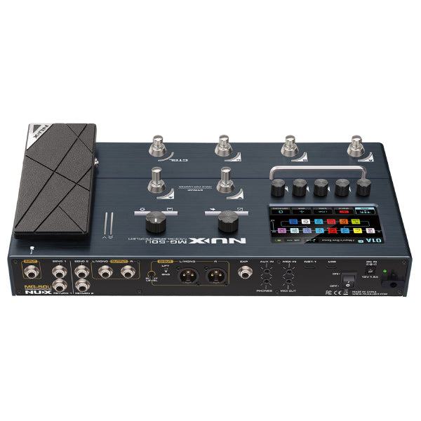 Nux MG-50Li Amp Modeler Multi Effects Electric Guitar Processor Pedal (MG50Li)