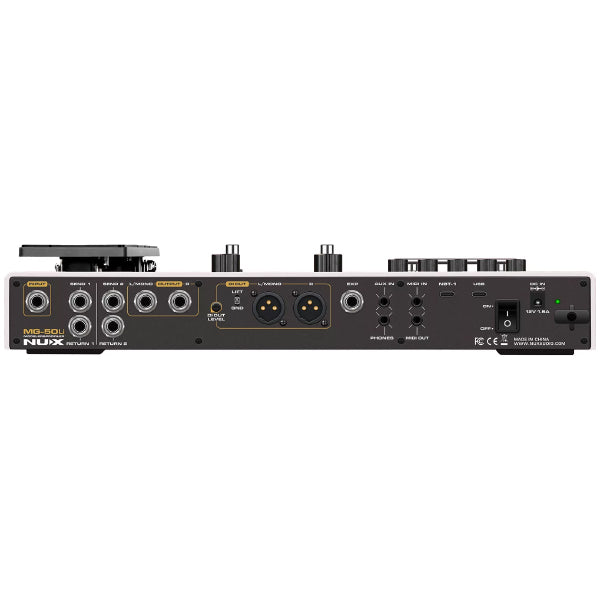 Nux MG-50Li Amp Modeler Multi Effects Electric Guitar Processor Pedal (MG50Li)