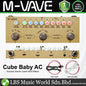 M-VAVE Cube Baby Compact Multi Effects Pedal with Rechargeable Battery for Acoustic Electric Bass Guitar (CubeBaby)