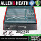 Allen & Heath ZED-420 16 Channel Studio Analog Mixer With USB Audio Interface (ZED420)