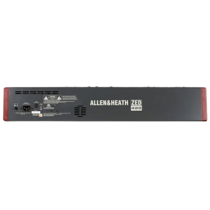 Allen & Heath ZED-420 16 Channel Studio Analog Mixer With USB Audio Interface (ZED420)