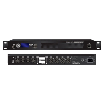 Topp Pro TD500.4DSP V2 500 Watt 4 Channel Power Amplifier with DSP Control