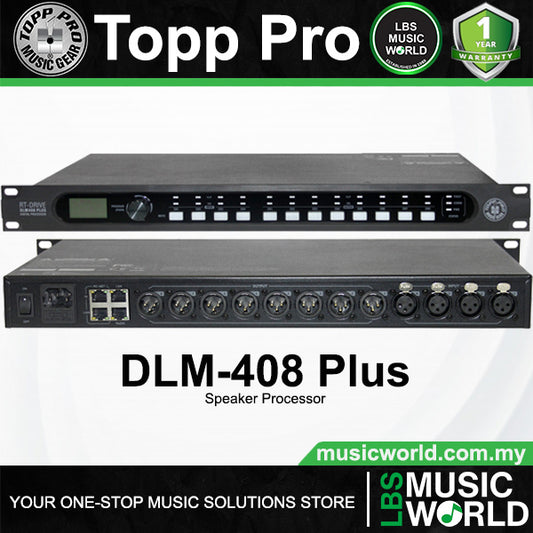 Topp Pro DLM-408 Plus 4 In 8 Out Digital Management System Modules Processor (DLM408)