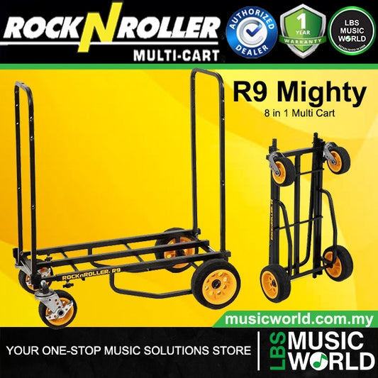 Rock N Roller R9 Mighty 8 in 1 Multi Purpose Equipment Cart Hand Truck