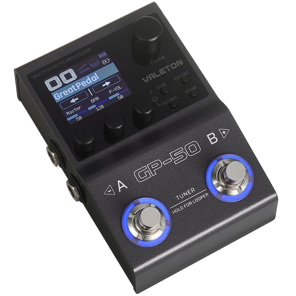 Valeton GP-50 Multi Effects Processor SnapTone And IR Loader (GP50)