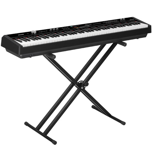 NUX NPK-20 88 Key Digital Piano With Grand Hammer Action, Stand And Throne (NPK20 NPK 20)