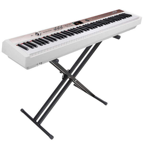 NUX NPK-20 88 Key Digital Piano With Grand Hammer Action, Stand And Throne (NPK20 NPK 20)