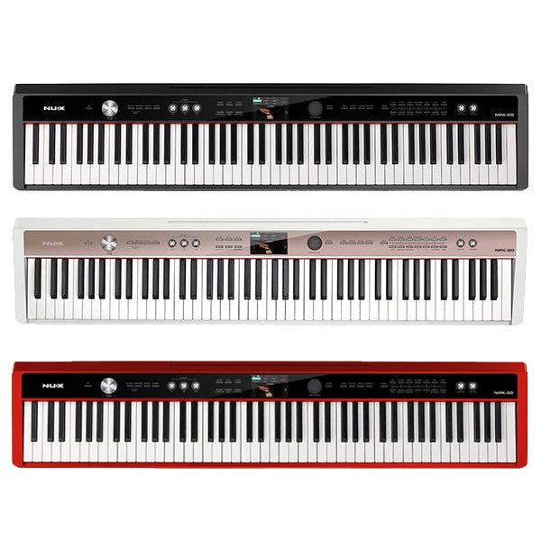 NUX NPK-20 88 Key Digital Piano With Wooden Stand, Bluetooth and Weighted Keyboard (NPK20 NPK 20)