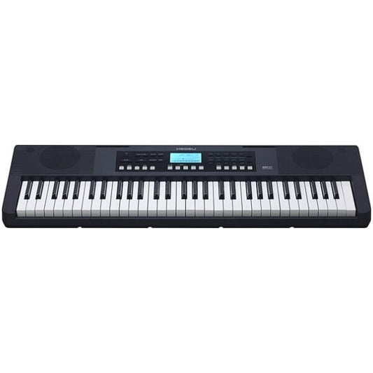 Medeli MK61 61 Keys Portable Keyboard Complete Package with Original Adapter - Black