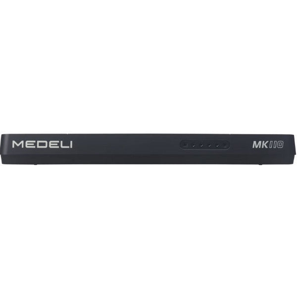 Medeli MK110 61 Keys Portable Keyboard Complete Package with Original Adapter - Black