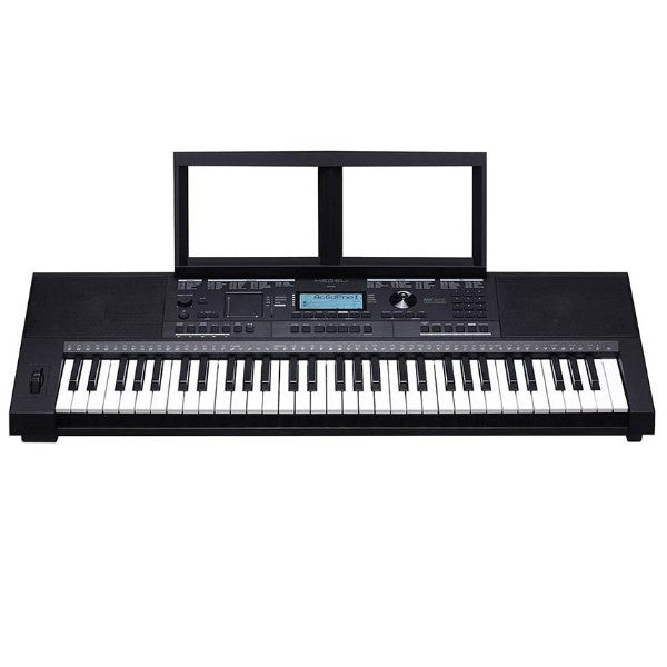 Medeli MK401 61 Keys Portable Keyboard Full Complete Package with Touch Response - Black
