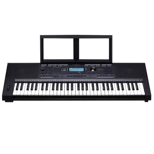 Medeli MK401 61 Keys Portable Keyboard Full Complete Package with Touch Response - Black