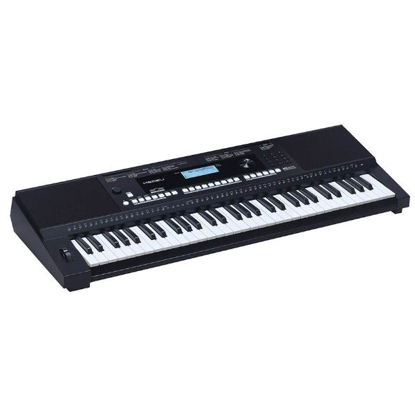 Medeli MK300 61 Keys Portable Keyboard Complete Package With Music Rest - Black