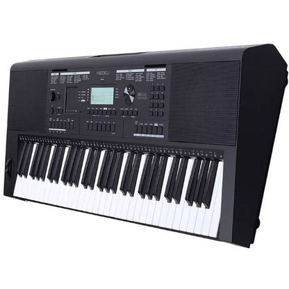 Medeli MK401 61 Keys Portable Keyboard Full Complete Package with Touch Response - Black