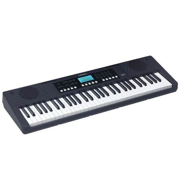 Medeli IK110 61 Keys Portable Keyboard Complete Package with Original Adapter - Black