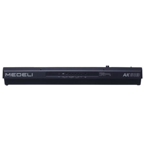 Medeli AK603 61 Keys Professional Arranger Workstation Keyboard with Complete Full Package - Black
