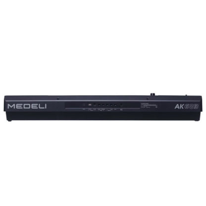 Medeli AK603 61 Keys Professional Arranger Workstation Keyboard with Complete Full Package - Black