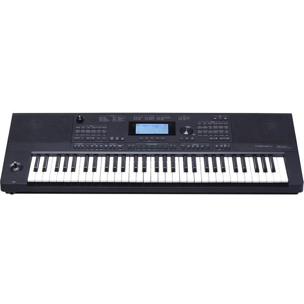 Medeli AK603 61 Keys Professional Arranger Workstation Keyboard with Complete Full Package - Black