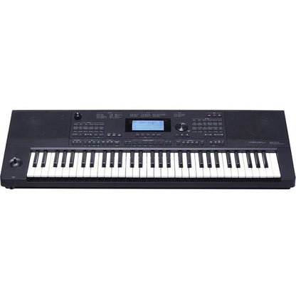 Medeli AK603 61 Keys Professional Arranger Workstation Keyboard with Complete Full Package - Black