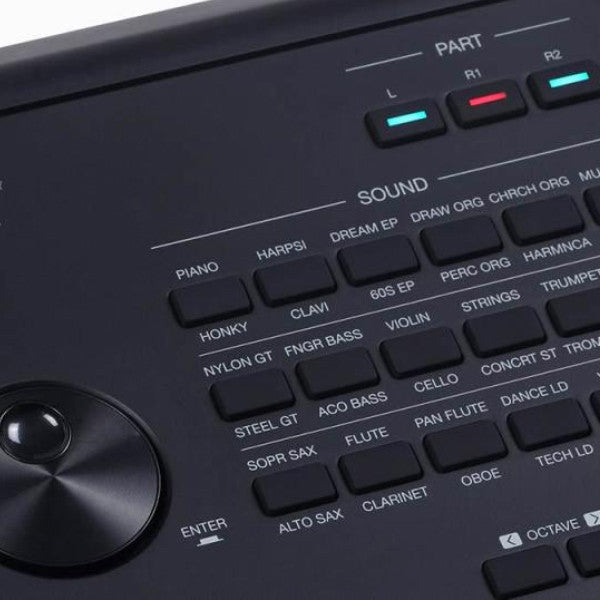 Medeli AK603 61 Keys Professional Arranger Workstation Keyboard with Complete Full Package - Black