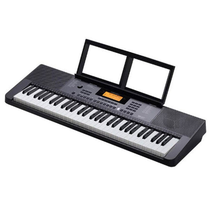 Medeli MK200 61 Keys Portable Keyboard Complete Package with Original Adapter  - Black