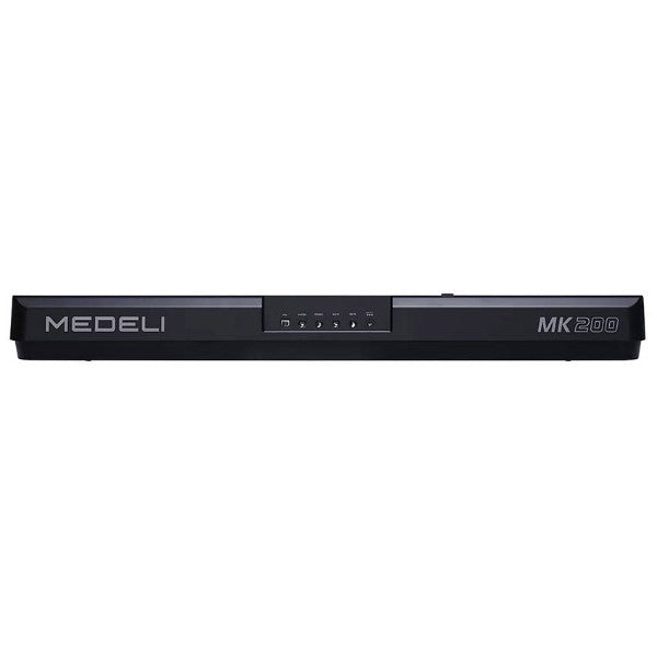 Medeli MK200 61 Keys Portable Keyboard Complete Package with Original Adapter  - Black
