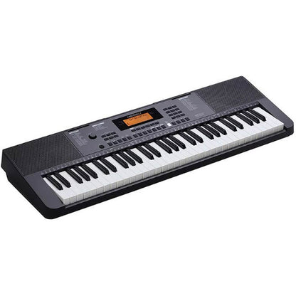 Medeli MK200 61 Keys Portable Keyboard Complete Package with Original Adapter  - Black