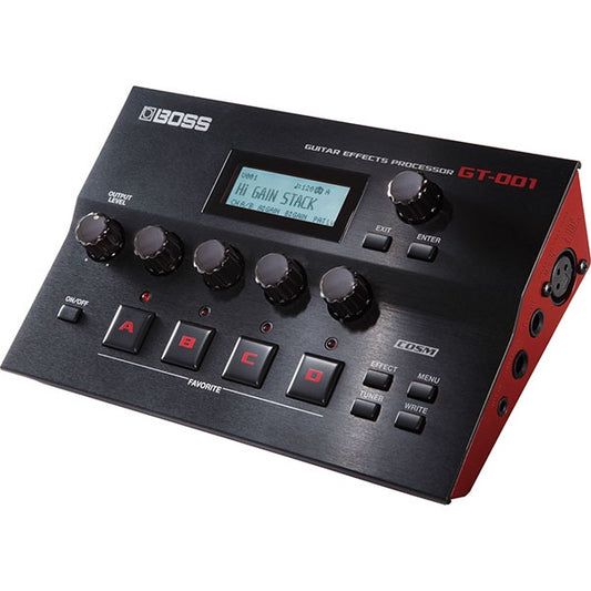 Boss GT-001 Table Top Guitar Multi Effects Processor and Desktop USB Audio Interface (GT001)