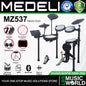 Medeli MZ537 Digital Electric Drum Set Package with Throne