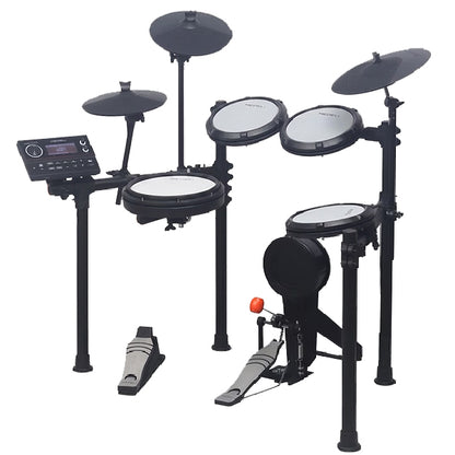 Medeli MZ537 Digital Electric Drum Set Package with Throne
