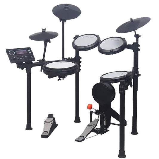 Medeli MZ537 Digital Electric Drum Set Package with Throne