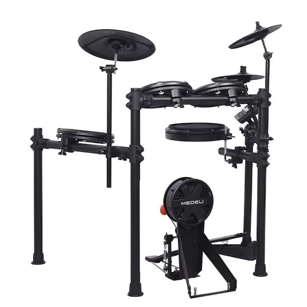 Medeli MZ537 Digital Electric Drum Set Package with Throne