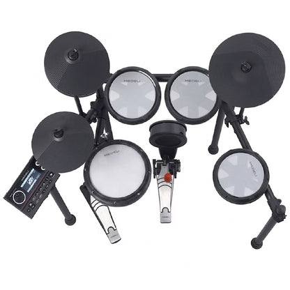 Medeli MZ537 Digital Electric Drum Set Package with Throne