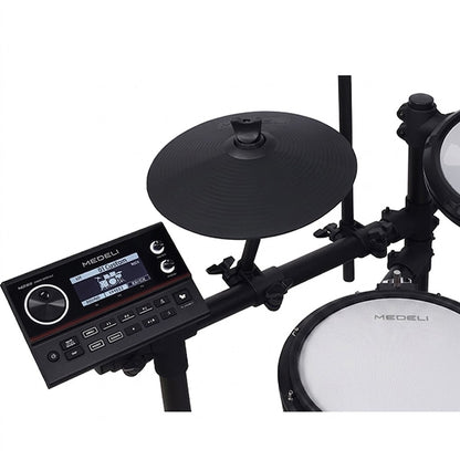 Medeli MZ537 Digital Electric Drum Set Package with Throne