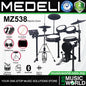Medeli MZ538 Digital Electric Drum Set Package with Throne