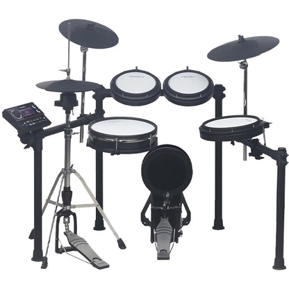 Medeli MZ538 Digital Electric Drum Set Package with Throne