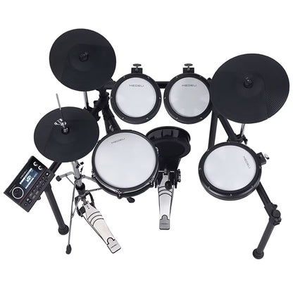 Medeli MZ538 Digital Electric Drum Set Package with Throne