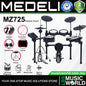 Medeli MZ725 Digital Electric Drum Set Package with Throne