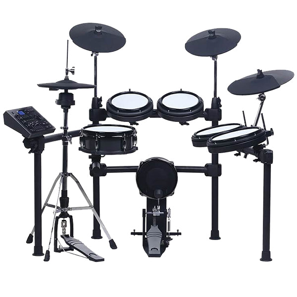 Medeli MZ725 Digital Electric Drum Set Package with Throne